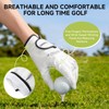 OZERO Golf Glove Left Hand: Flexible and Grip Sheepskin with