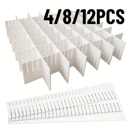 Closiq Drawer Divider Organizer – Adjustable DIY Sorting Rack for Underwear and Socks, Bedroom Cabinet Storage