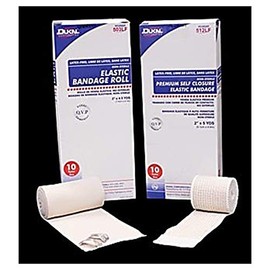 Dukal DUK 516LF Elastic Bandage, Latex Free, Double Velcro, 6" Width, 5 Yards Length (Pack of 50)