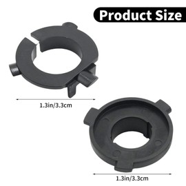 Saihisday H7 Car LED Headlight Bulb Retainers Holder Adapter, Car LED Headlight Base Replacement for KIA K3 K4 K5 Replacement for Hyundai Tucson Coupe Veloster Sonata LED Headlight Bulb