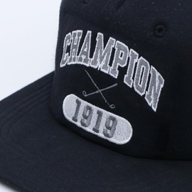 Champion C3-AG703C Men's Cap, 100% Cotton, Graphic Print, Accessories Golf, Black