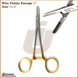 Medentra Vascular Surgery Instruments Micro Scissors Needle Holder Castroviejo Debakey TC