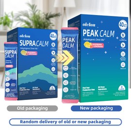 40 Count Peak Calm Cortisol Drink with Magnesium Glycinate, Ashwagandha, L-Theanine & Vitamin D3 |Magnesium glycinate Powder for Relaxation, Focus & Sleep Support | Raspberry Lemonade | No Sugar