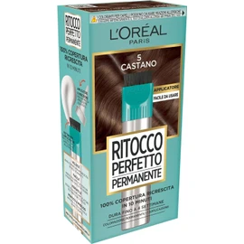 L'Oréal Paris Perfekte permanente Retusche Färbung, 100% Nachwachsabdeckung, integrierter Applikator und Kamm, Braun (5)