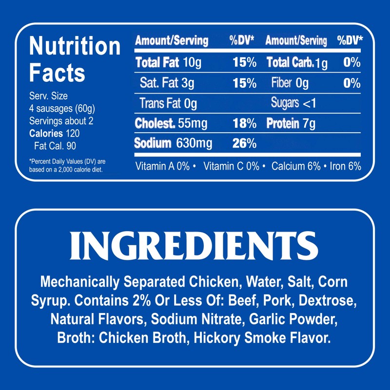 Armour Star Vienna Sausage, Smoked, Canned Sausage, 4.6 Ounce (Pack