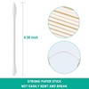 400 Pieces Cotton Buds Individually Wrapped Cotton Buds Individually Wrapped