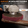 SI FANG 12.5 x 2.2cm Nylon Fiber Sanding Disc, 8