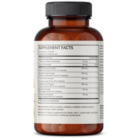 Futurebiotics Futurebiotics Liver Detox Advanced Detox & Cleanse Formula Supports Healthy Liver Function with Milk Thistle, Dandelion Root, Turmeric Artichoke Leaf, & More, Non-GMO, 60 Vegetarian Capsules