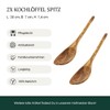 HOFMEISTER Olive Wood Cooking Spoon (2 x Sharpener Cooking Spoons