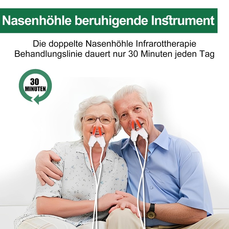 Red Light Nasal Therapy Device,Portable Red Light Nasal Therapy Instrument
