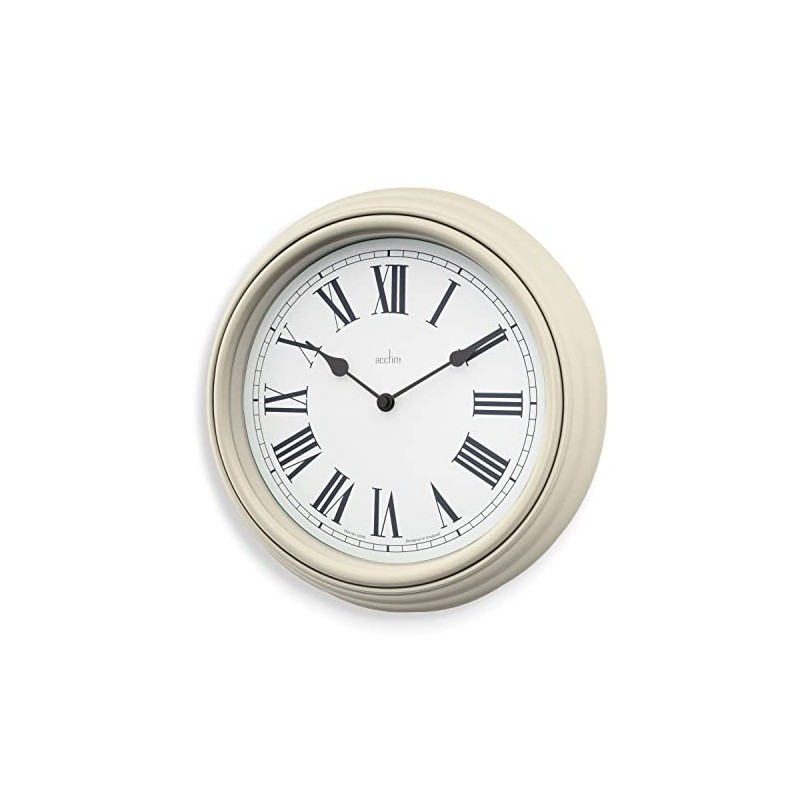 Acctim Devonshire Traditional 28cm Wall Clock (Cream)