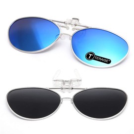 TERAISE Polarized Clip-on Sunglasses Ultralight for Kids Outdoor Play Anti-UV400
