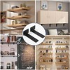 2 Pack Heavy Duty Shelf Brackets for Wall Mounting, with