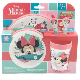 Minnie Mouse 'Being More Minnie' 5-Piece Dinner Set