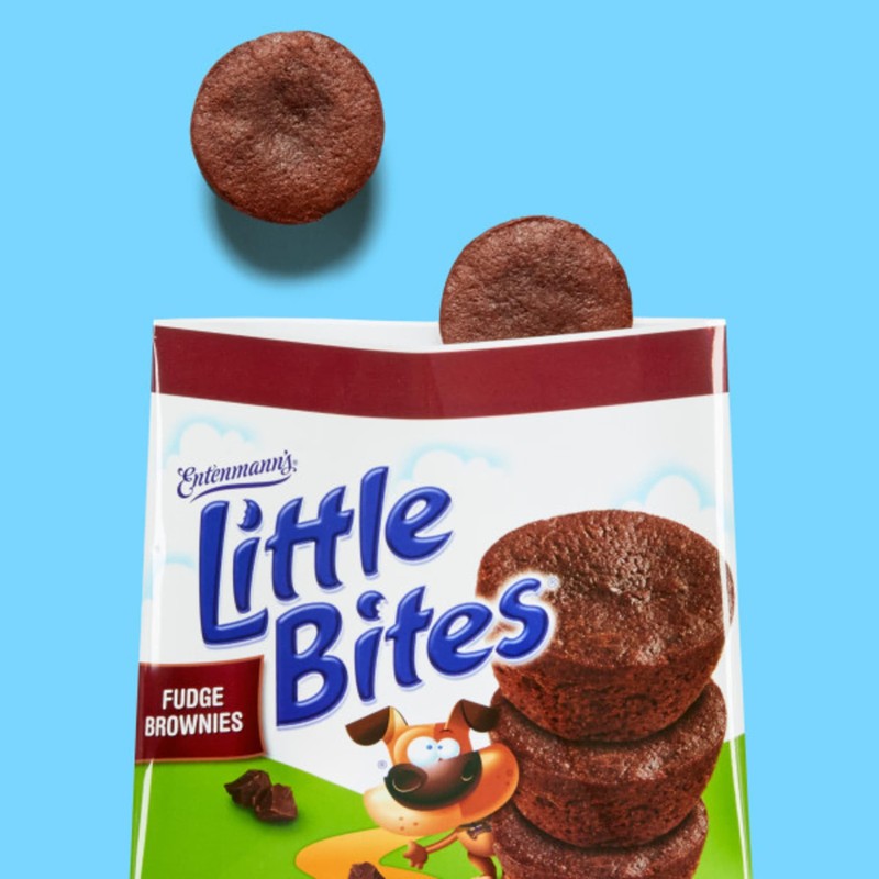 Entenmann's Little Bites Fudge Brownie Mini Muffins | 3 pack