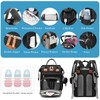 Jeryswet Baby Diaper Bags with Changing Station, Waterproof Large Capacity