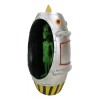 Ebros Gift UFO Green Alien In Spaceship Capsule Backflow Incense
