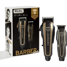 Wahl Barbero Combo Kit de Afeitado Recortador de Cabello Unisex para Hombres y Mujeres