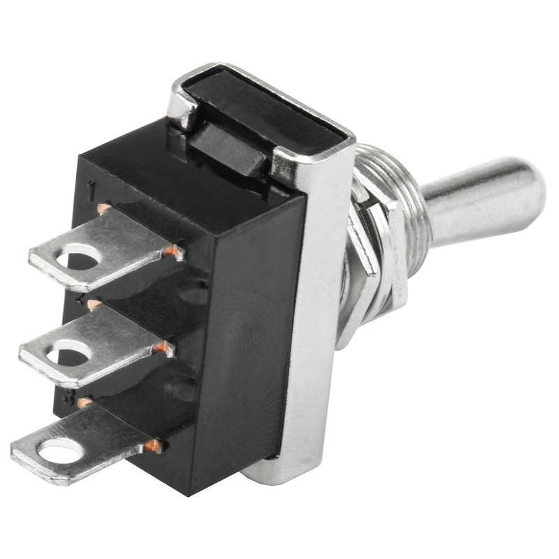 Heschen Metal Toggle switch Flick Flip, KN3D-103, 12V 25A, SPDT,