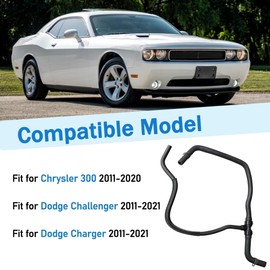 Panwarmoll HVAC Heater Hose Fit for Chrysler 300 2011-2020 for Dodge Challenger 2011-2021 for Dodge Charger 2011-2021 Heater Supply Hose Replace # 55038163AI 55038163AE