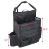 LUXJA Car Front Seat Organizer with Laptop and Tablet Storage