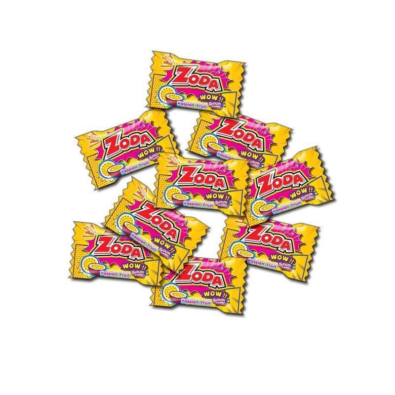 Passion Fruit Sweet & Sour Candy, (100 Counts), 8.81 Oz