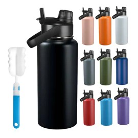 Botella Acero Inoxidablecon Fría/caliente40oz,tapa 2 En 1