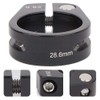 Keenso 28,6mm Abrazadera de tubo de bicicleta,Aleación de Aluminio de