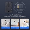 Aigostar waterproof portable wireless bell set, doorbell kit, LED flashing,