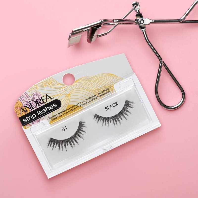 Andrea False Lashes Style 81 - Black, 4 pack