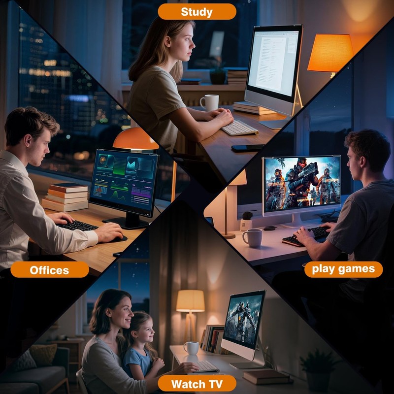 Gailac Anti Blue Light & Anti Glare Screen Protector,27-28 Inch
