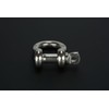 3/8" Anchor Shackle D Clevis Bow Ring 316 Stainless Steel