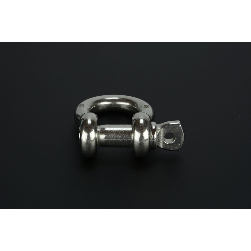 3/8" Anchor Shackle D Clevis Bow Ring 316 Stainless Steel