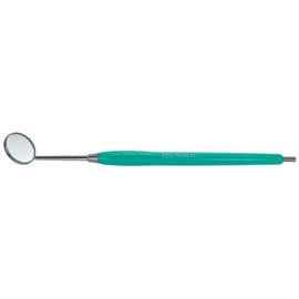 Osung 2MHC4 Dental Mirror, Softgrip Handle, Cone Socket, Green