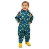 Jan & Jul Kids' Cozy-Dry Adjustable Rain Suit, Waterproof and