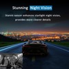 1080P Dash Cam, Dual-Camera Tachograph - Infrared Night Vision, Loop