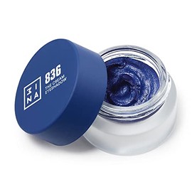 3INA MAKEUP - Vegan - Cruelty Free - The Cream Eyeshadow 836 - Dark Blue - 24H Longwearing & Waterproof Formula - Fast Drying Formula - Highly Pigmented - Matte and Shimmer Finish