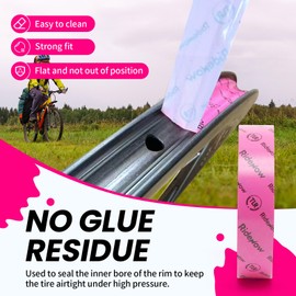 PERTUAL RideNow Tubeless Rim Tape 21/23/25/27/29/31mm Width x 10m Length, Bike Wheel Rim Tape Suitable for Tubeless MTB/Road/Gravel Bikes Wheel Carbon Tubeless Kit