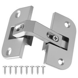 Oreutkd Adjustable Pie Cut Corner Hinge 343.90.710 Compatible with Hafele Grass 975 Mepla SSP 17 19 21, Concealed Sturdy Design for Lazy Susan Hinges for cabinets & Corner Cabinet Bifold Doors (1pc)