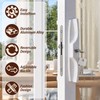 MENGBEI Sliding Glass Door Lock,Sliding Door Handle with Lock,Fits Door