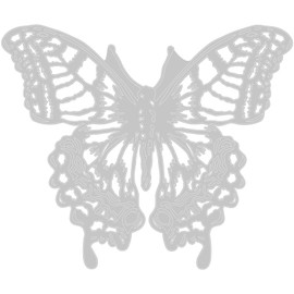 Sizzix Thinlits Die 665201 Perspective Butterfly by Tim Holtz. Compatible with Sizzix Big Shot Machine.
