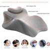 Wedge Intimacy Pillow for Couples Memory Foam Lift Pillow, Grey
