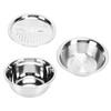 304 Stainless Steel Drain Basin 3 In 1 Set Vegetable
