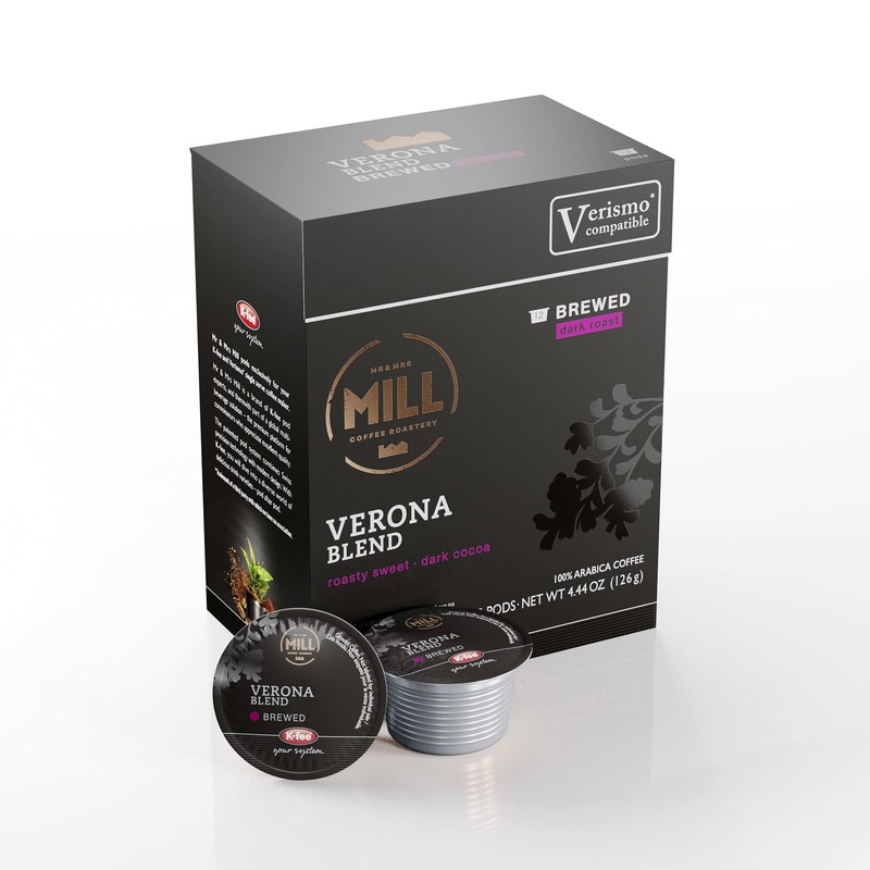 Mr & Mrs Mill Verona Blend Brewed Coffee Pods –