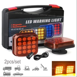 Aaiwa Wireless LED Rear Tail Lights Battery Operated USB Magnetic Tow Towing Trailer