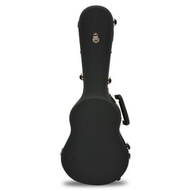 Crossrock CRA800CUBK Concert ABS Molded Ukulele Case, Black