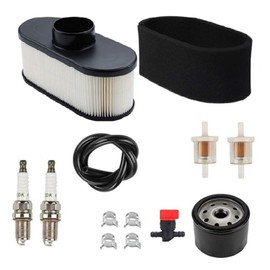 Tune Up Kit for Kawasaki FR691V FR651V FR730V FS481V FS541V FS600V FS730V Lawn Mower Tractor, fit for 49065-7007 Oil Filter, 11013-7047 Air Filter