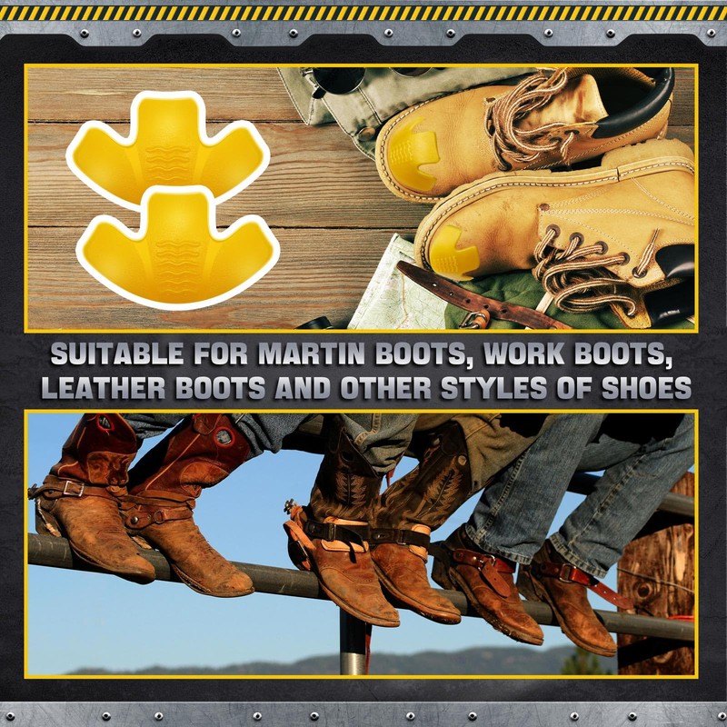 Bencailor Boot Toe Protectors Work Boot Guards Shoe Toe Cap