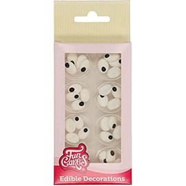 FunCakes Sugar Decorations Oval Eyes Set/32
