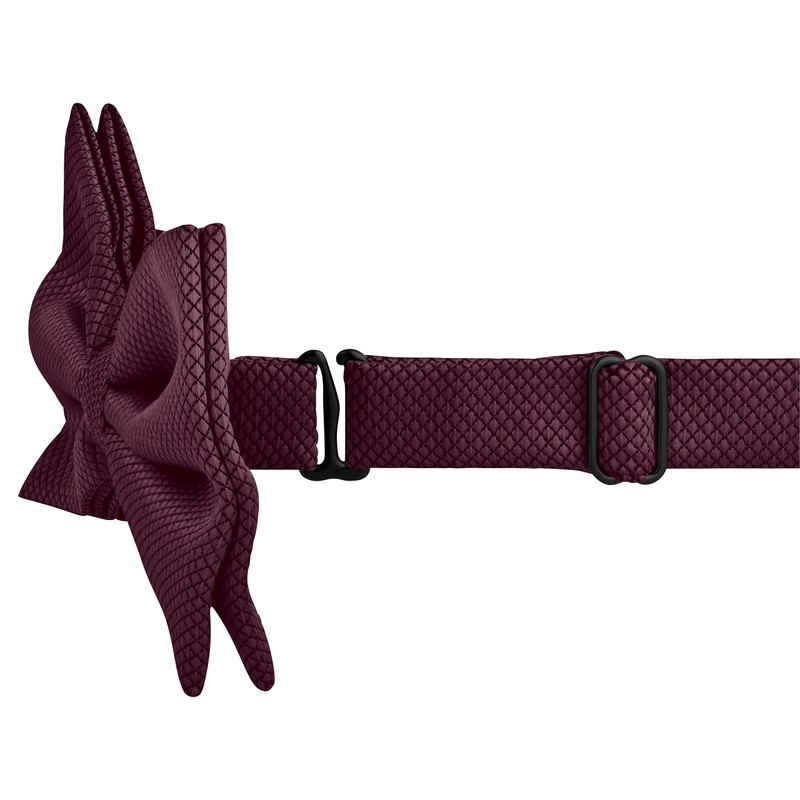 BomGuard Mens Adjustable Bow Tie Pre-Tied with Hook Closure, Suit